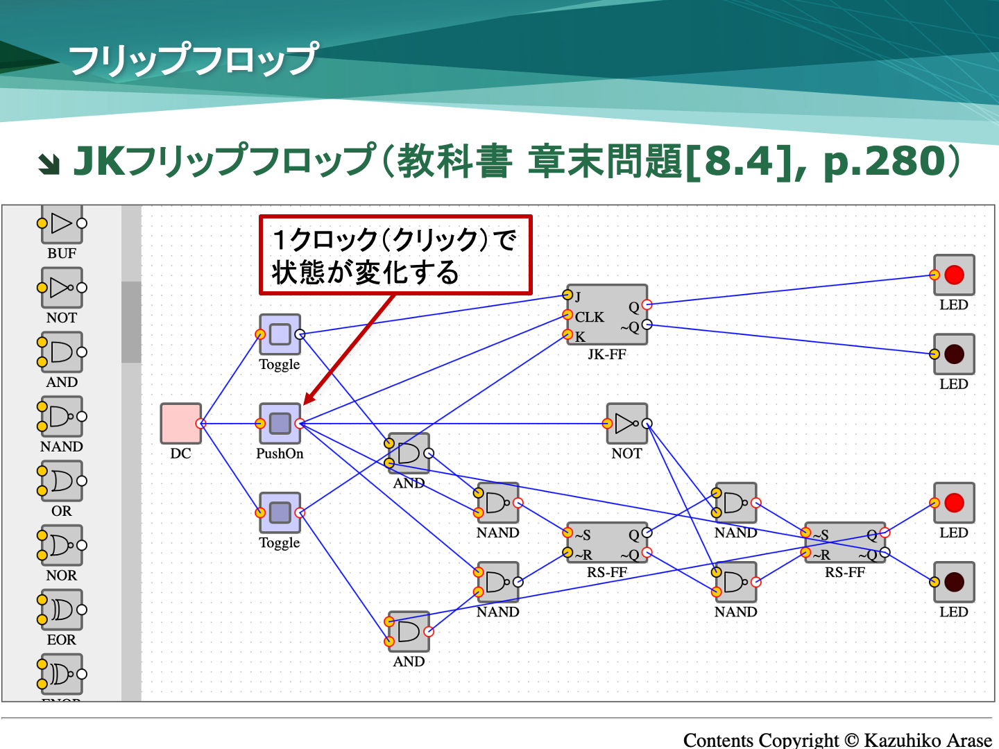 JKフリップフロップ2