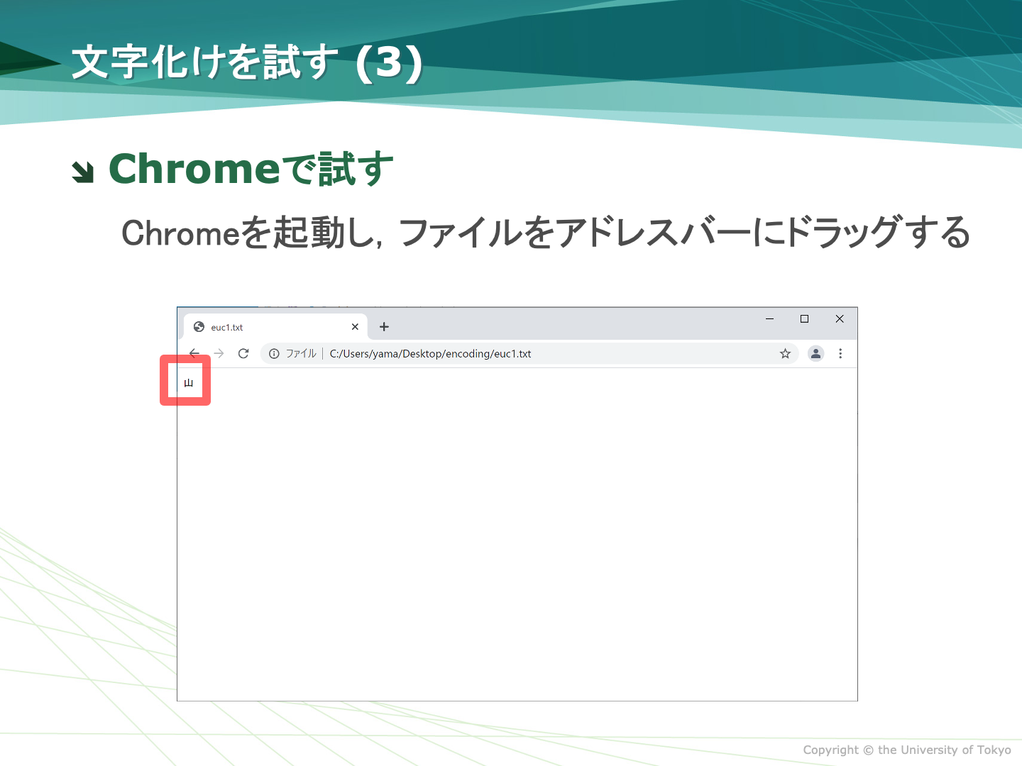 lecture ecc u tokyo ac jp